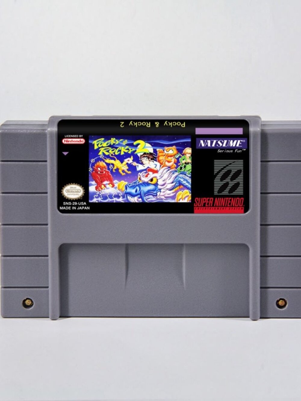 Pocky & Rocky 2 – SNES USA Version